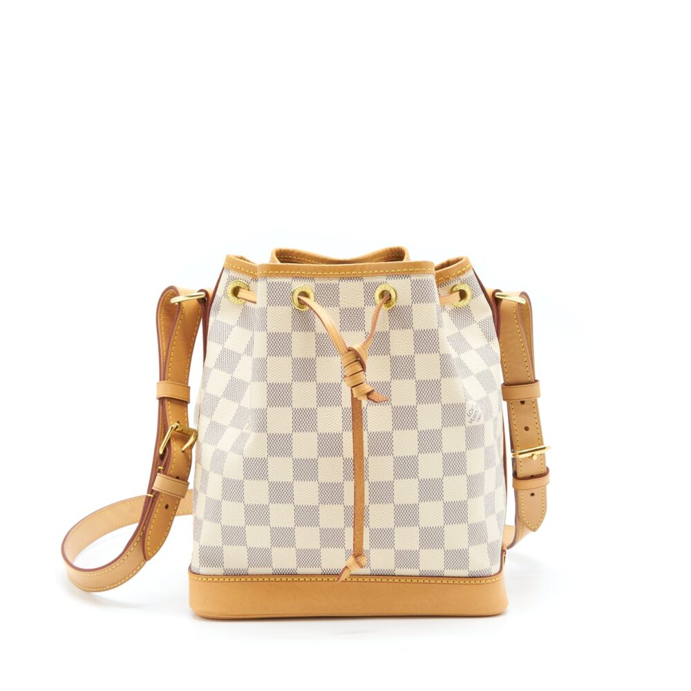 AAA Replica Louis Vuitton LV NEO NOE BB DAMIER AZUR CANVAS GHW