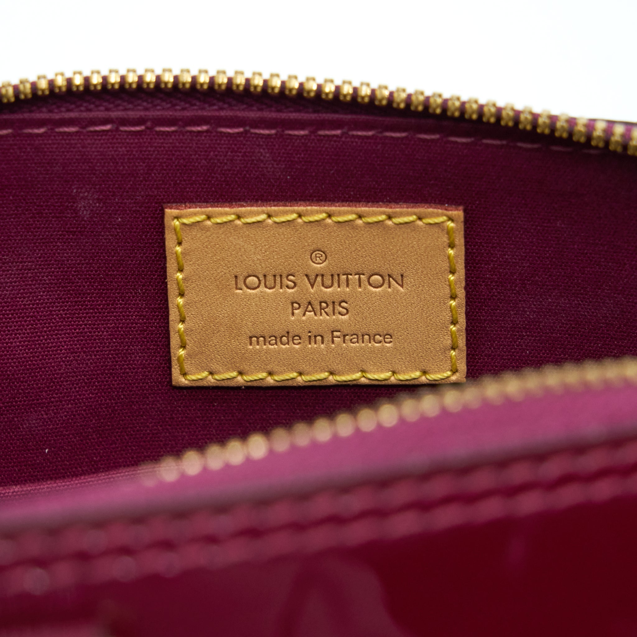 AAA Replica Louis Vuitton LV ALMA BB PATENT PURPLE GHW