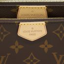 AAA Replica Louis Vuitton LV MULTI POCHETTE ACCESSORIES MONOGRAM CANVAS ROSE CLAIR GHW