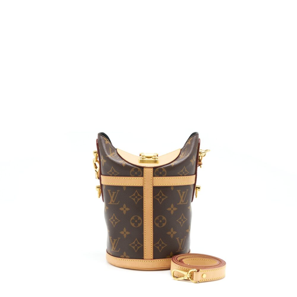 AAA Replica Louis Vuitton LV DUFFLE BAG MONOGRAM CANVAS GHW