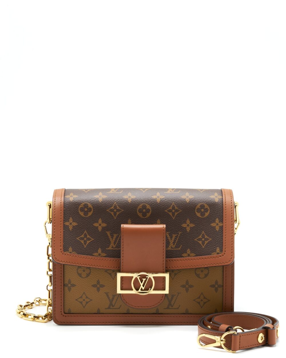 AAA Replica Louis Vuitton LV DAUPHINE MONOGRAM CANVAS GHW