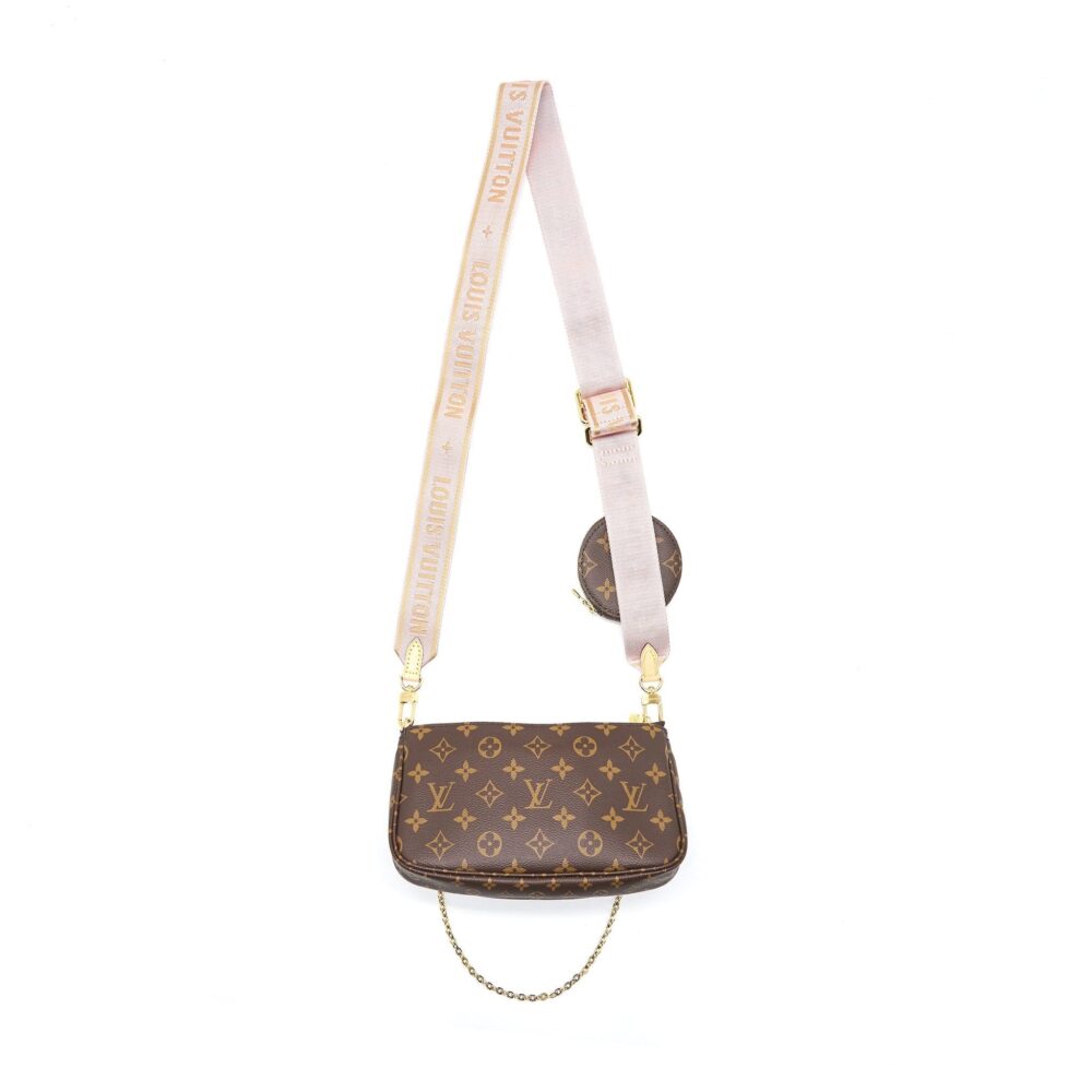 AAA Replica Louis Vuitton LV MULTI POCHETTE ACCESSORIES ROSE CLAIR YEAR 2019