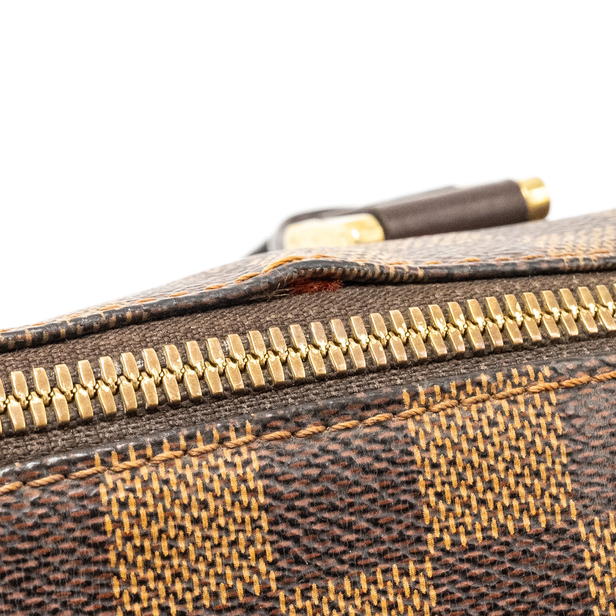 AAA Replica Louis Vuitton LV RIBERA MM TOTE DAMIER EBENE CANVAS GHW