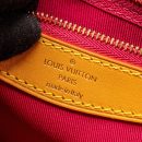 AAA Replica Louis Vuitton LV DIANE BAG WITH FUCHSIA STRAP MONOGRAM CANVAS GHW