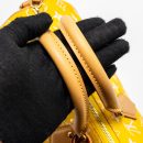 AAA Replica Louis Vuitton LV SPEEDY P9 BANDOULIÈRE 25 MONOGRAM SOFT CALFSKIN JAUNE MAT GHW