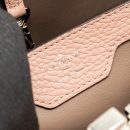 AAA Replica Louis Vuitton LV CAPUCINES MM TAURILLON PINK SHW