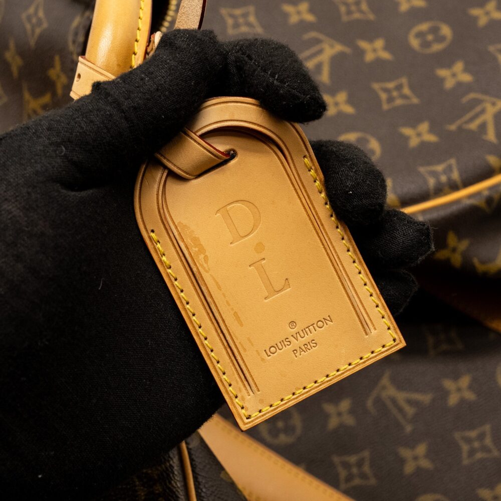 AAA Replica Louis Vuitton LV KEEPALL 55 MONOGRAM CANVAS GHW