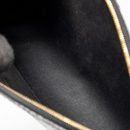 AAA Replica Louis Vuitton LV VERNIS SANTA MONICA CLUTCH PATENT BLACK GHW