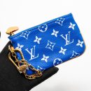 AAA Replica Louis Vuitton LV SPEEDY P9 BANDOULIERE 25 MONOGRAM SOFT CALFSKIN BLEU GHW