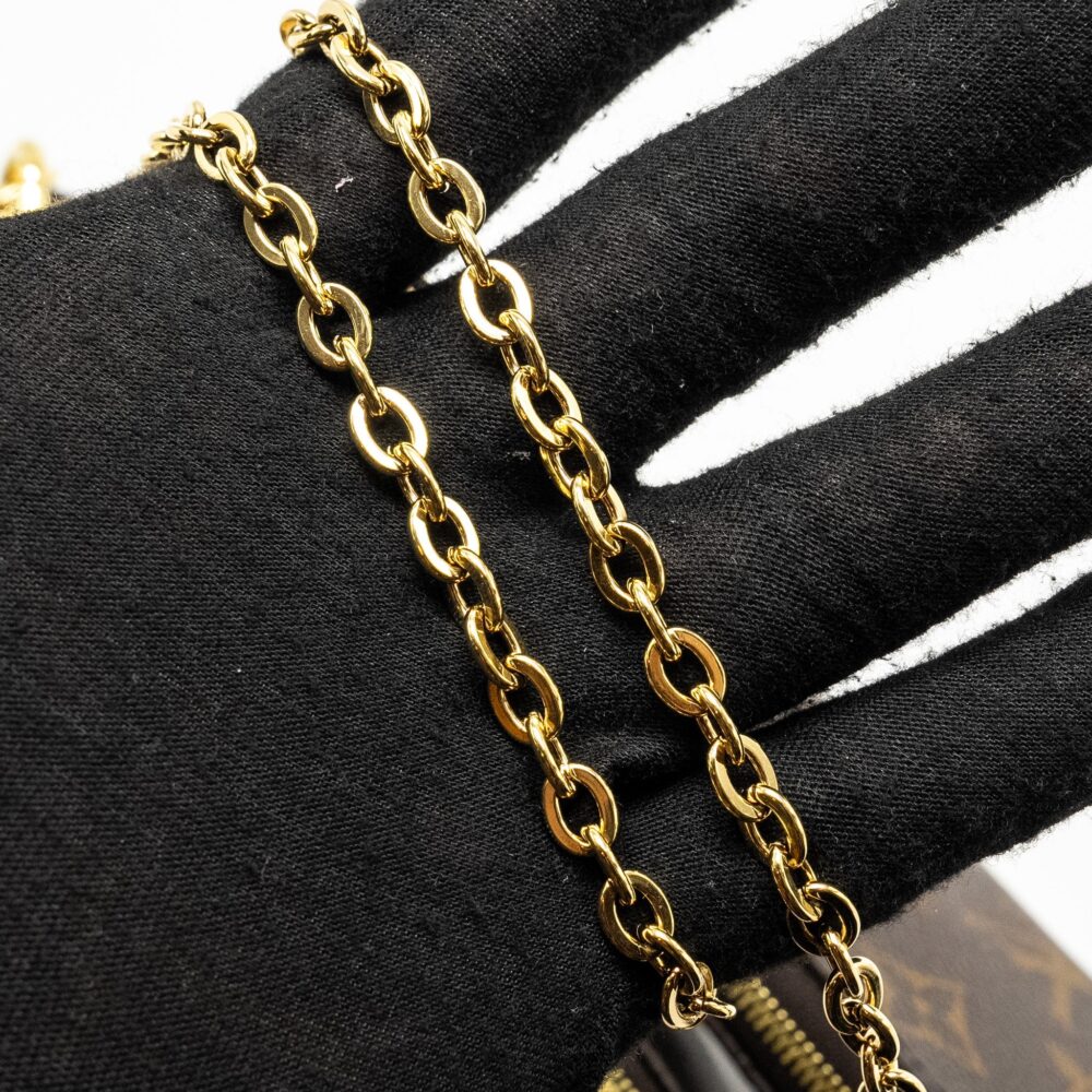 AAA Replica Louis Vuitton LV MULTI POCHETTE ACCESSORIES MONOGRAM CANVAS GHW
