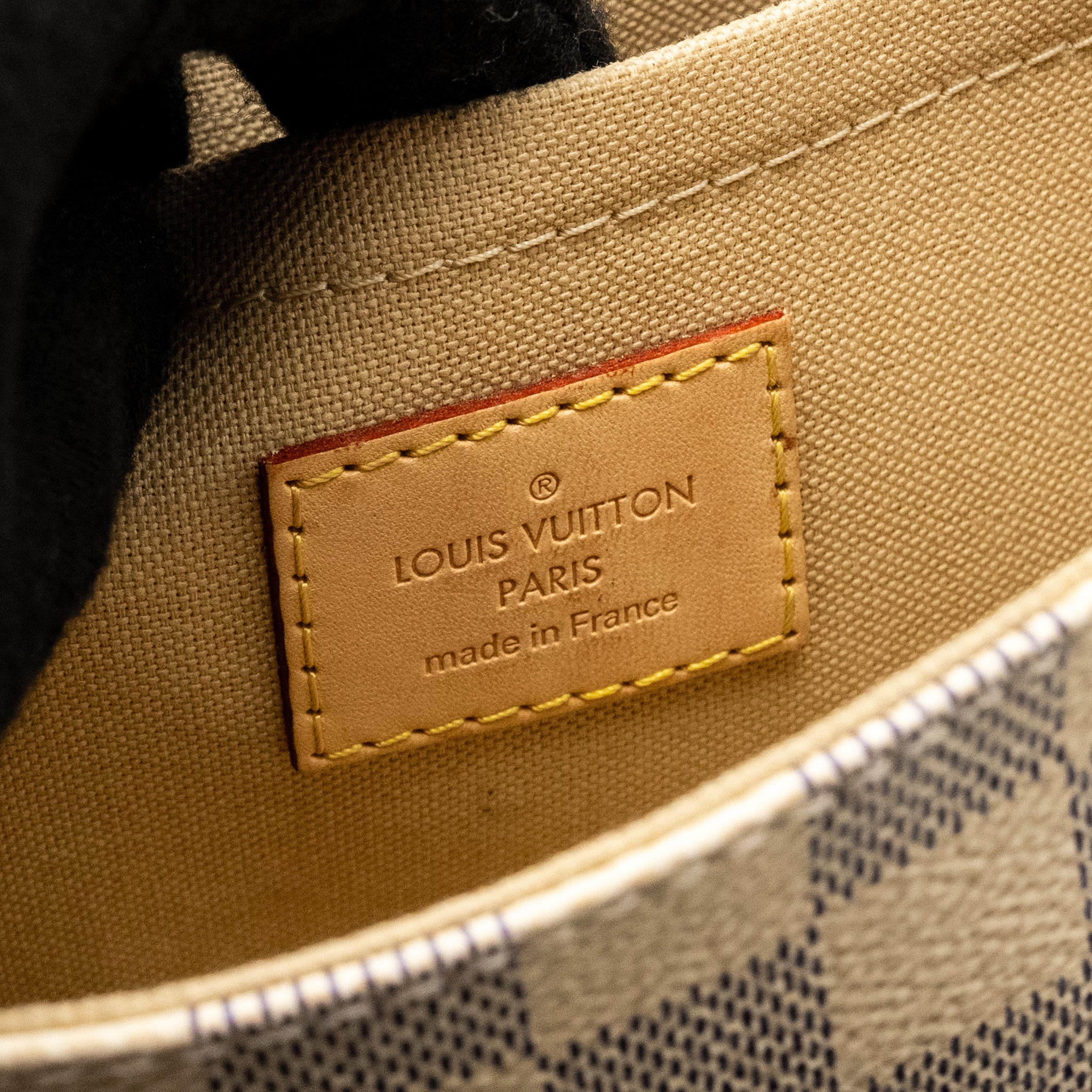 AAA Replica Louis Vuitton LV FAVORITE PM DAMIER AZUR CANVAS GHW