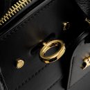 AAA Replica Louis Vuitton LV CITY STEAMER PM GRAINED CALFSKIN BLACK GHW
