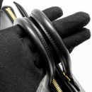 AAA Replica Louis Vuitton LV CITY STEAMER PM GRAINED CALFSKIN BLACK GHW