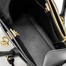 AAA Replica Louis Vuitton LV CITY STEAMER PM GRAINED CALFSKIN BLACK GHW