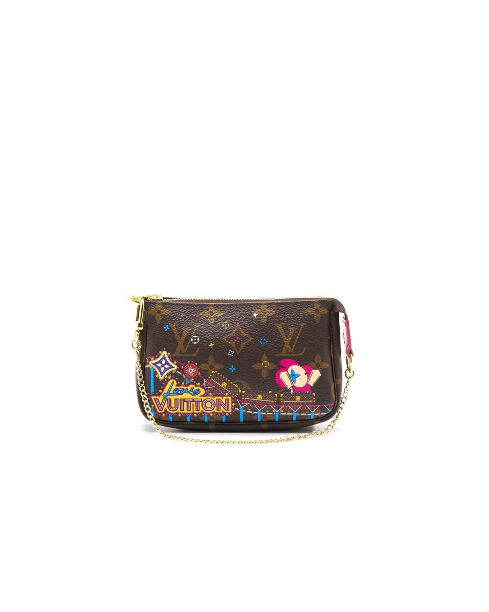 AAA Replica Louis Vuitton LV MINI POCHETTE ACCESSORIES M69752 CHRISTMAS LIMITED EDITION M69752
