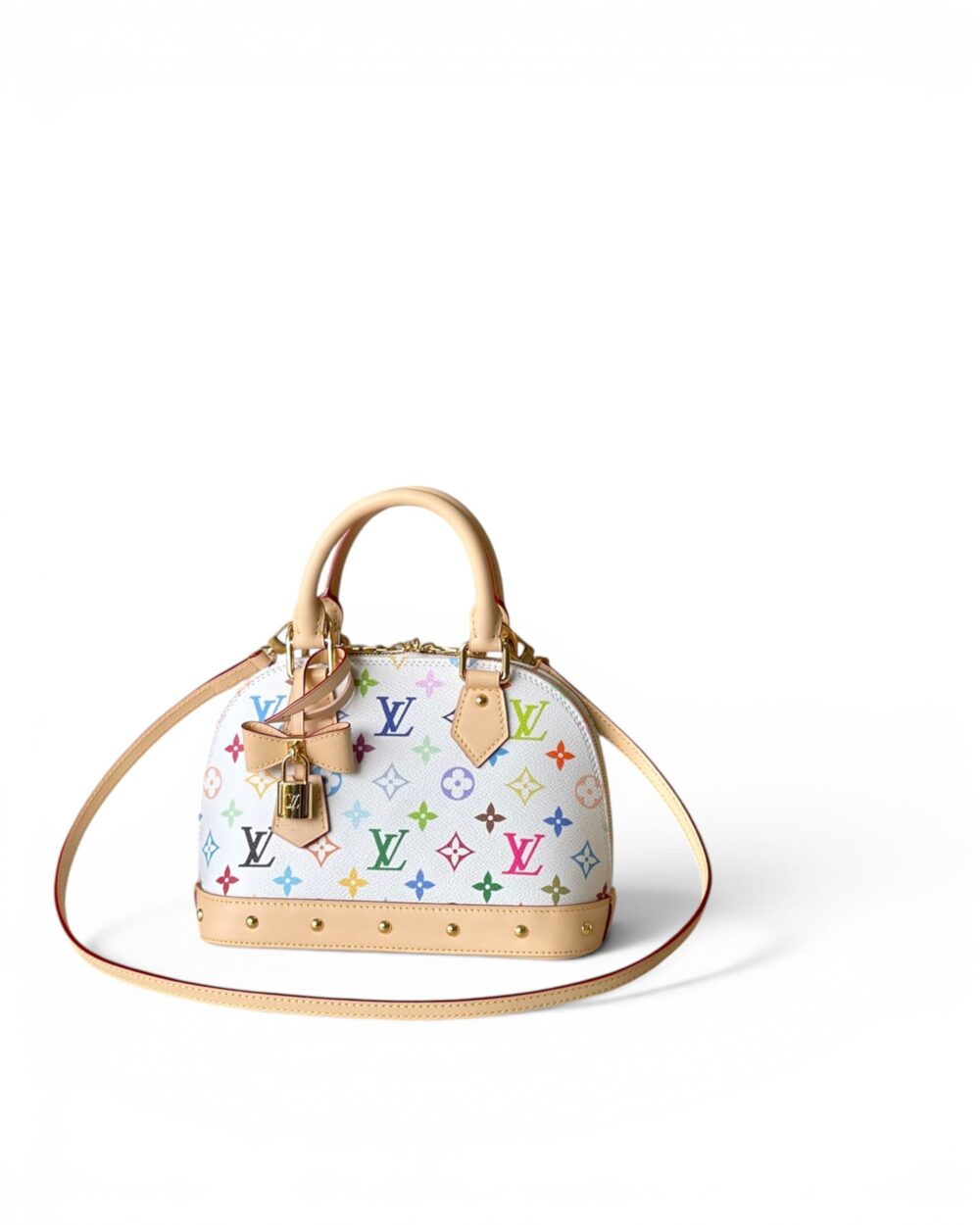 AAA Replica Louis Vuitton LV Ama BB LVxTM Multicolore White M13078