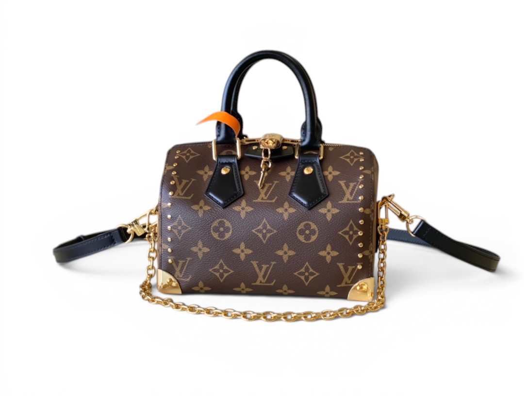 AAA Replica Louis Vuitton LV Speedy Trunk 20 Monogram Reverse M13146