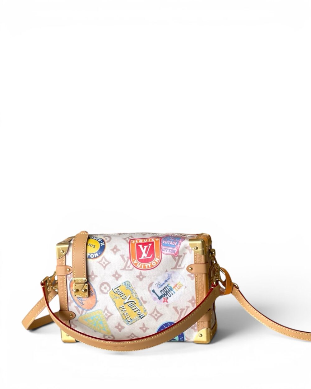 AAA Replica Louis Vuitton LV Side Trunk MM Monogram Dune Flight Mode M14606