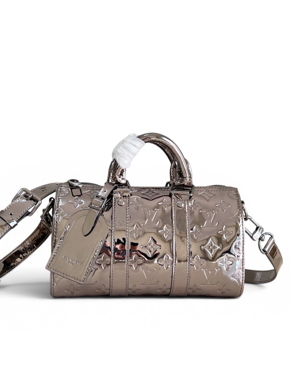 AAA Replica Louis Vuitton LV Keepall Bandouliere 25 Monogram Miroir M26903