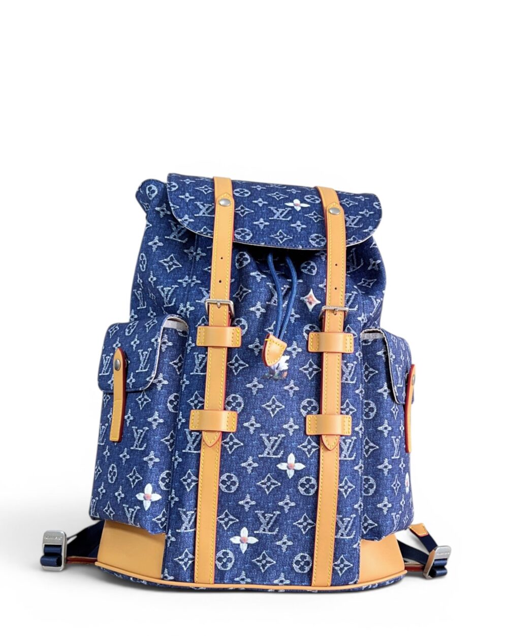 AAA Replica Louis Vuitton LV Christopher MM Monogram Floral Denim M27554