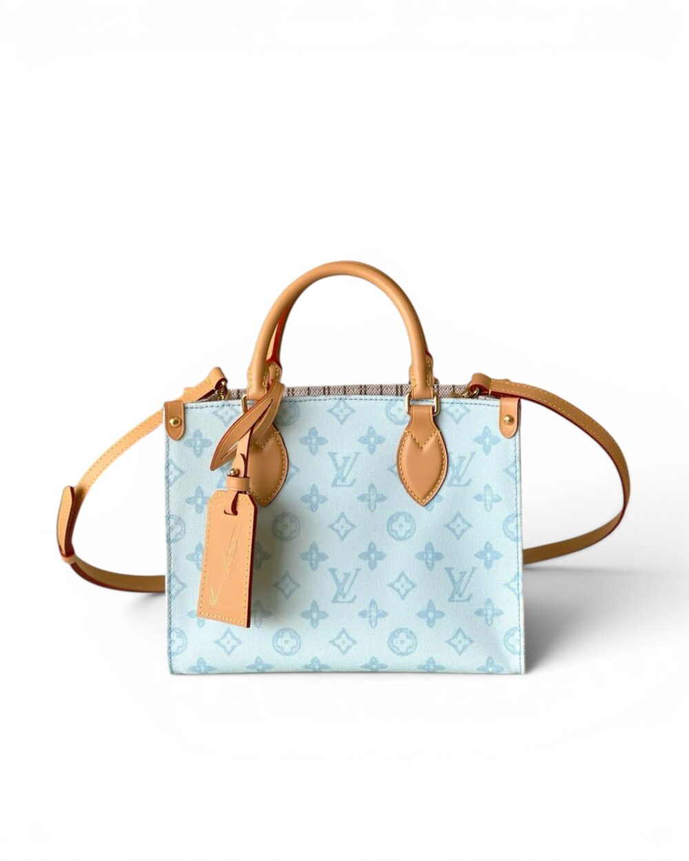 AAA Replica Louis Vuitton LV OnTheGo PM Monogram Brume Blue M28289