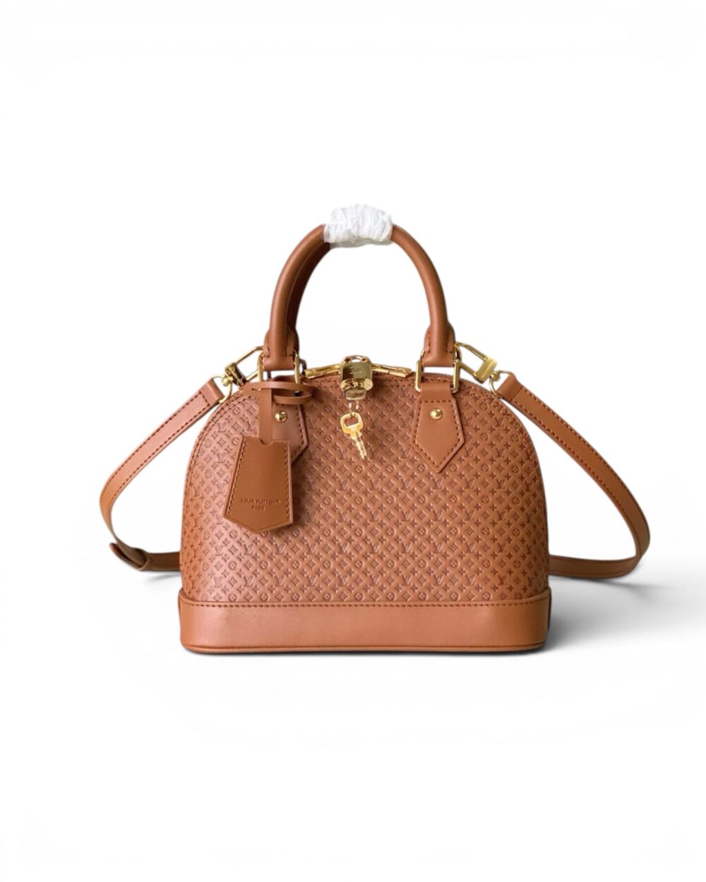 AAA Replica Louis Vuitton LV Alma BB Minigram Brown M29491