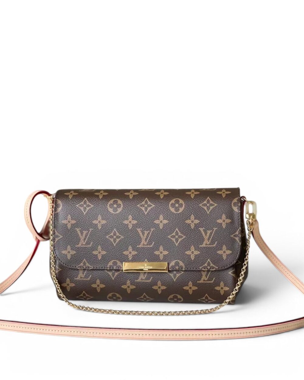 AAA Replica Louis Vuitton LV Favorite MM Monogram Classic Brown M40718