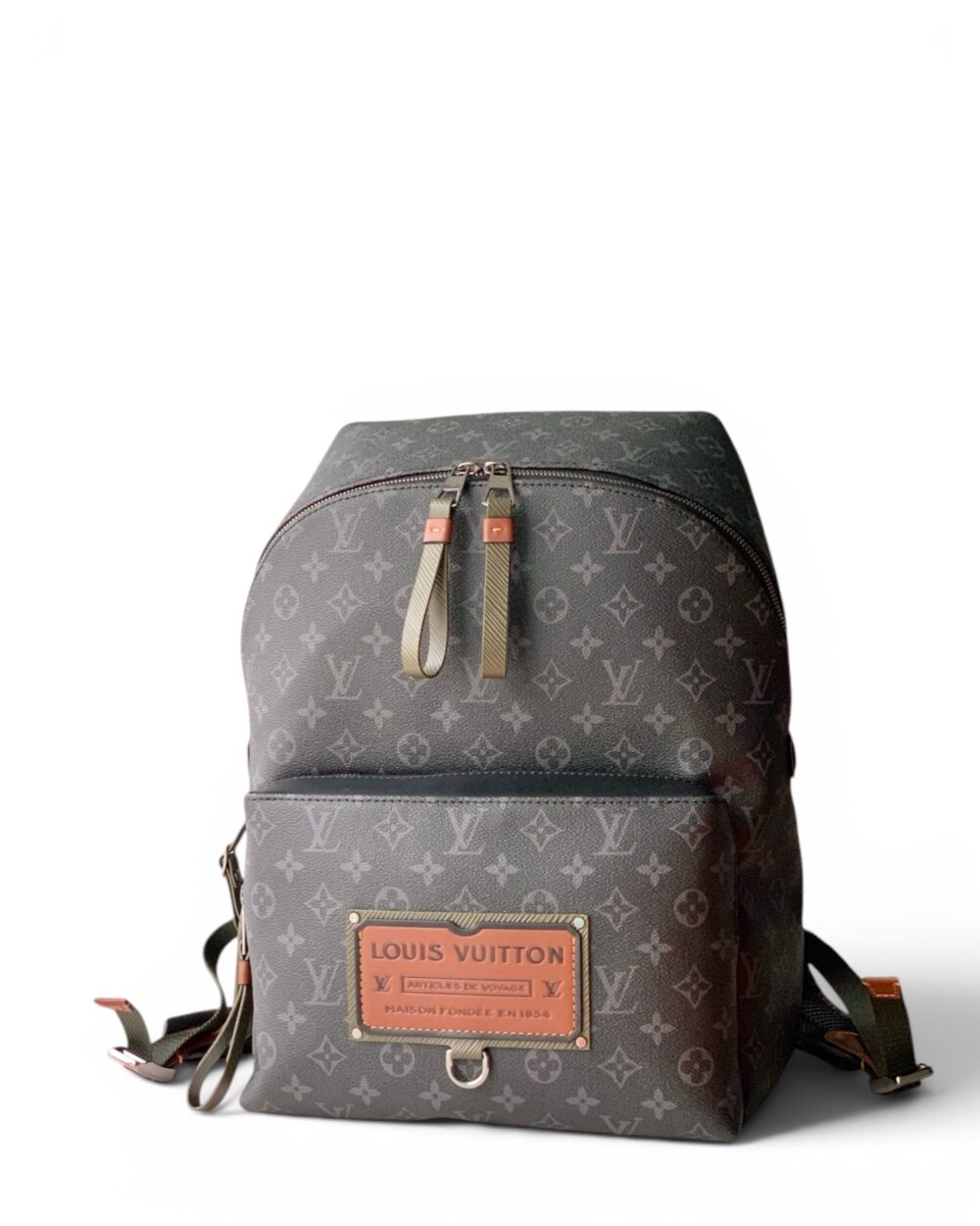 AAA Replica Louis Vuitton LV Apollo Backpack Monogram Eclipse M45218