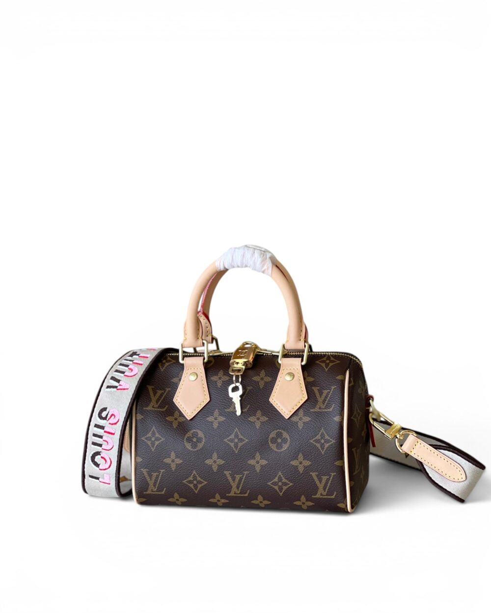 AAA Replica Louis Vuitton LV Speedy 20 Damier Ebene Black M45957