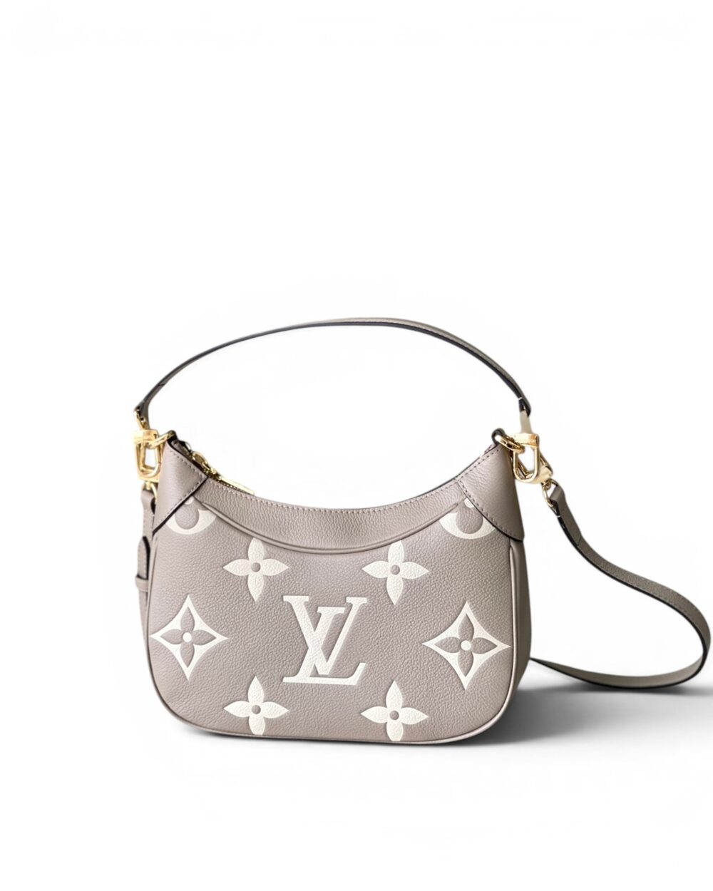 AAA Replica Louis Vuitton LV Bagatelle Monogram Empreinte Tourterelle M46112