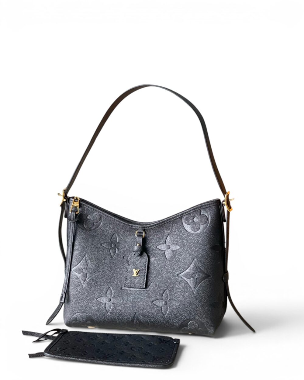 AAA Replica Louis Vuitton LV CarryAll PM Monogram Empreinte Black M46288