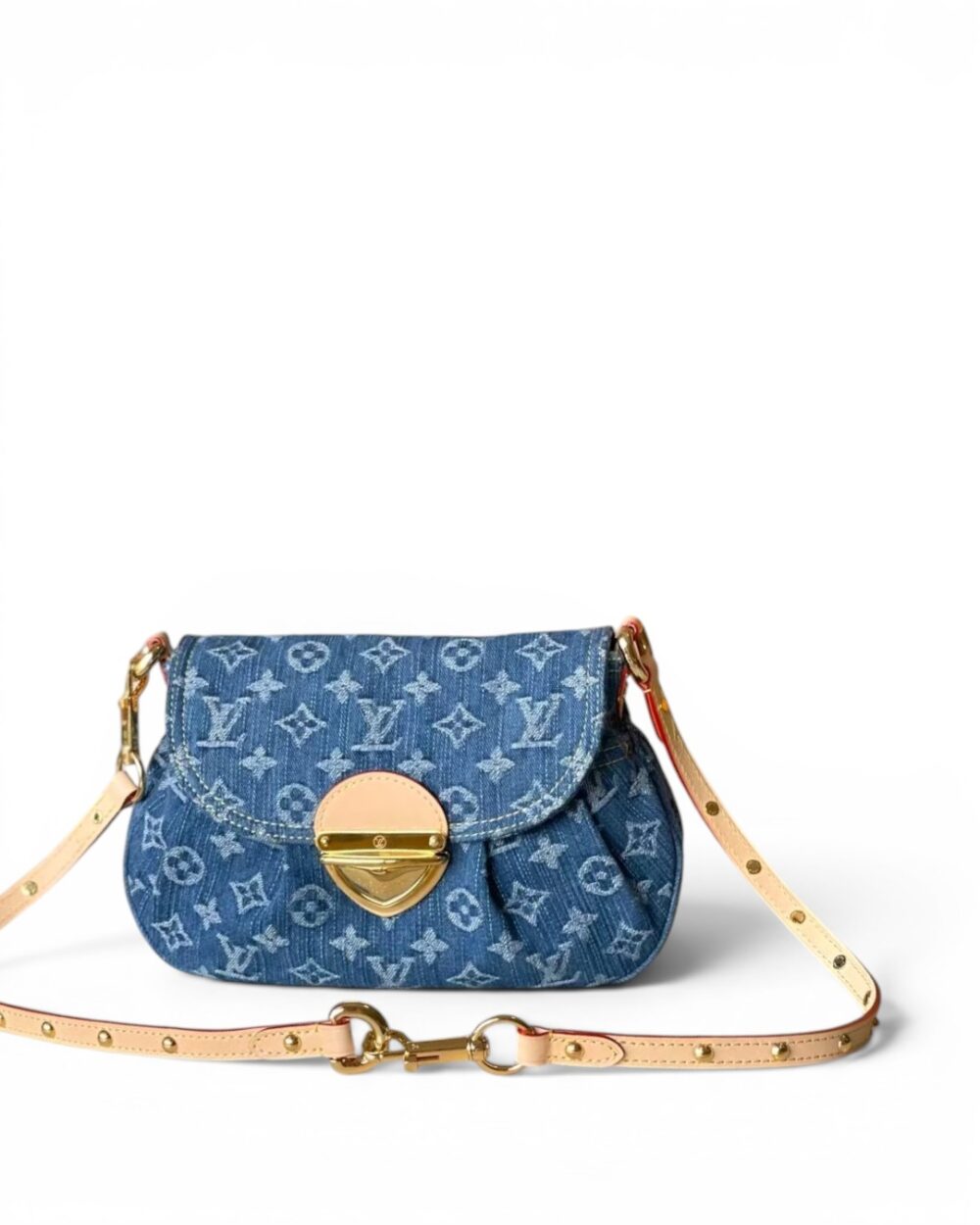 AAA Replica Louis Vuitton LV Sunset Monogram Denim Blue M46829