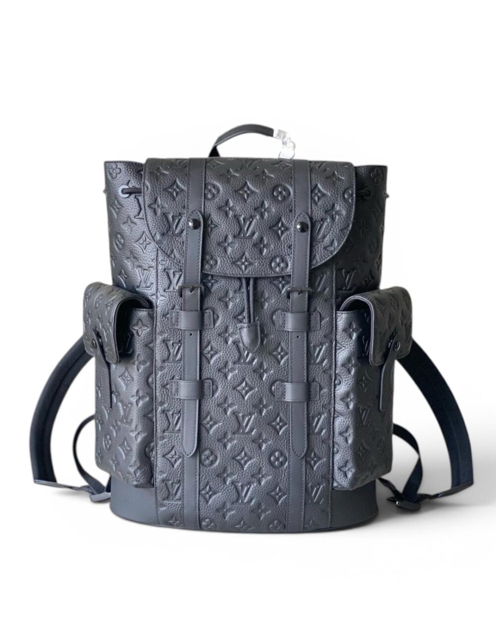 AAA Replica Louis Vuitton LV Christopher GM Taurillon Monogram Black M55699