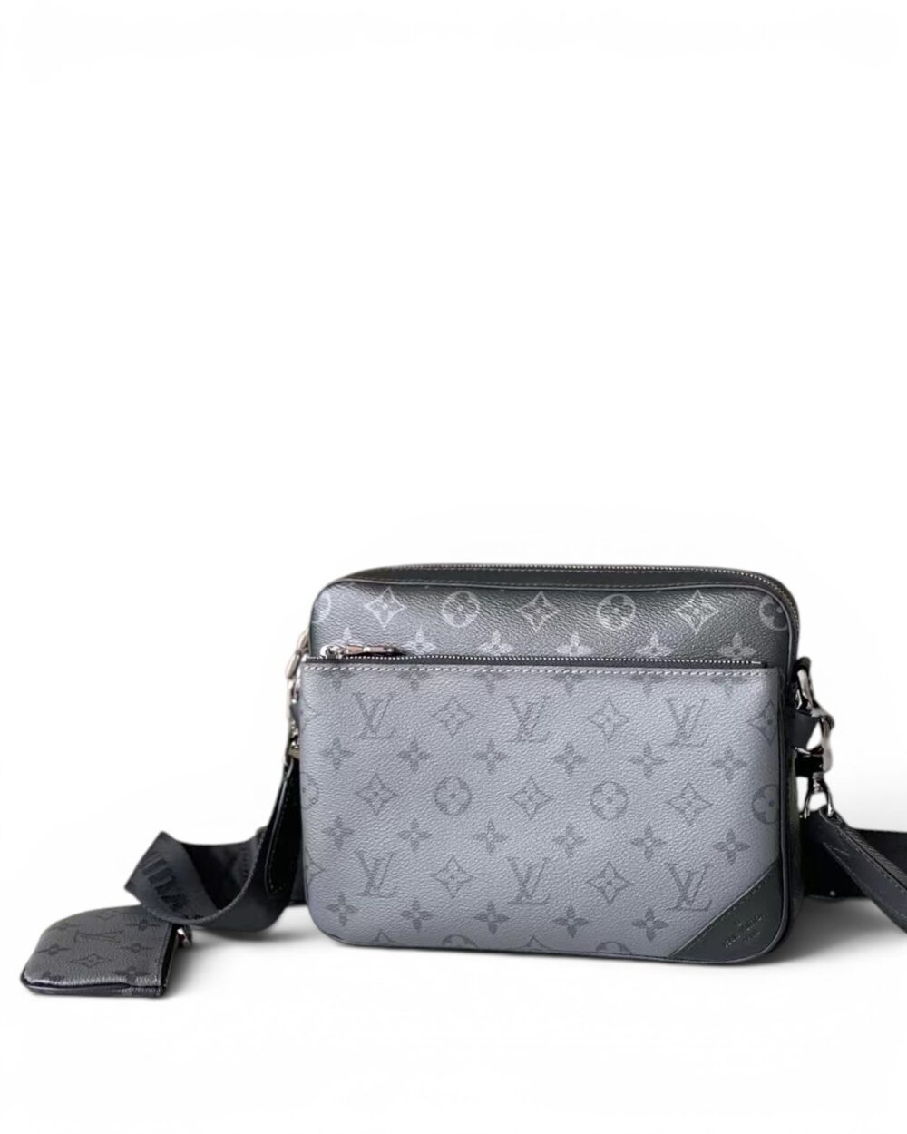AAA Replica Louis Vuitton LV Trio Messenger Monogram Eclipse M69443
