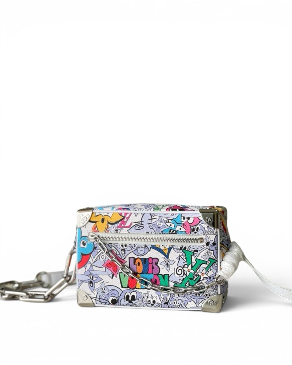 AAA Replica Louis Vuitton LV Mini Soft Trunk Damier Graphite Animal M82008